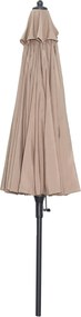 Garden Impressions Parasol Manilla Ø250 cm - taupe
