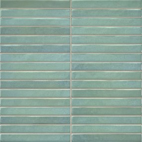 Jabo Pencil Kromo Sage mozaïektegel 35x35cm