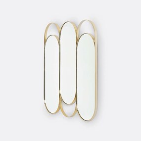 Drieluikspiegel in messing, Alama