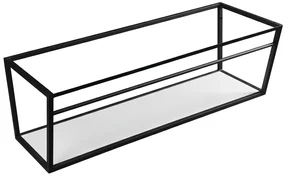 Sapho Industrial wastafel frame mat zwart 120cm