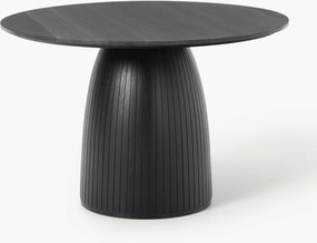 Ronde eettafel Nelly met marmeren tafelblad, Ø 115 cm