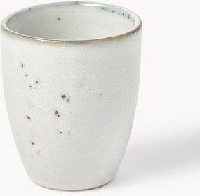 Handgemaakt espressokopje Nordic Sand, 6 stuks