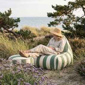 Sackit Stoel & Pouf Outdoor - Renesse Olive