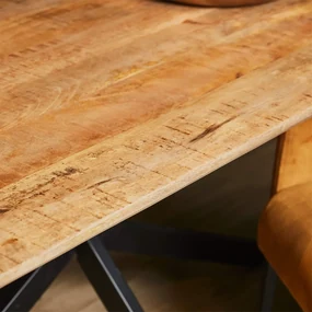 Starfurn Arlington Eettafel Mangohout 200 Cm - 200 X 100cm.