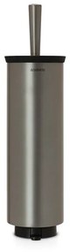Brabantia Profile Toiletborstel - 12x11x43cm - houder- met beugel - platinum 483301