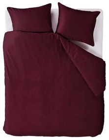 Beddinghouse Care Conscious Dekbedovertrek Dark Red – Bij Swiss Sense