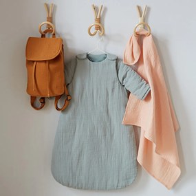 Set van 2 kapstokken in rotan, Malu