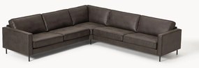XL U-bank Hunter van gerecycled leer