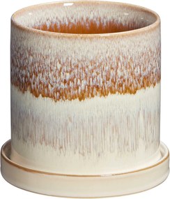 Bloempot Bresse Beige/wit