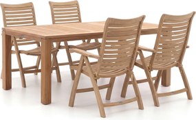Diningset Sunyard | 4 personen | Tuinset teakhout | 5-delig | Kees Smit Tuinmeubelen