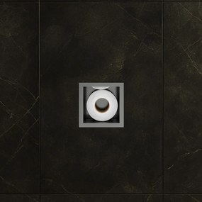 Hotbath &More inbouw reserverolhouder gunmetal geborsteld PVD