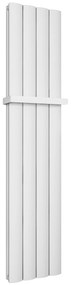 Eastbrook Guardia handdoekbeugel verticale radiator 37.5cm mat wit