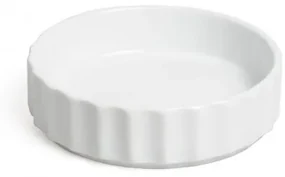 Taart-/ quichevorm, porselein,Ø 12 cm