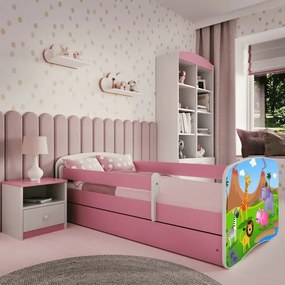 Peuter Roze Eenpersoonsbed BabyDreams - Voor Kinderen Kinderen Peuter Junior 5060504986489 Children's Beds Home, 140x70, Nee, Geen Children's Beds Hom