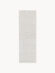 Handgeweven indoor & outdoor loper Rika met vintage ruitjesmotief