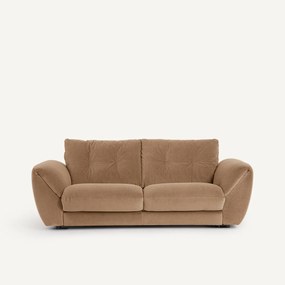 3-zits slaapbank van stonewashed fluweel, EDGAR