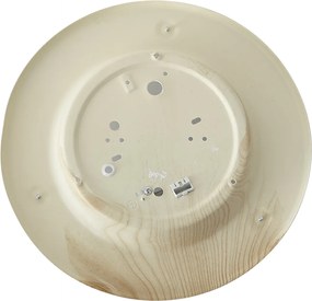 Klassieke plafonnière naturel met wit glas - Mesiac