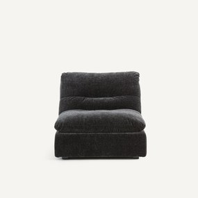 Modulaire fauteuil van chenillefluweel, Giuliano