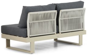 Hoek loungeset 6 personen Aluminium Taupe  Lifestyle Garden Furniture Lorenzo