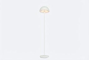 Buiten Vloerlamp Mushroom Wit Oplaadbaar -staps Dimbaar - Keira Kunststof /Staal Wit