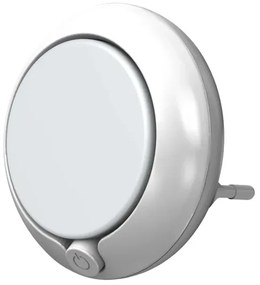 Ledvance LUNETTA Round White | Nachtlampje met stekker met aan/uit knop
