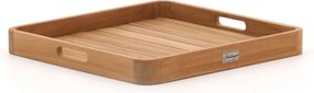 Dienblad voor buiten en binnen | Bellagio Caccamo | Teakhout | Natural Teak | 60x60cm | Kees Smit Tuinmeubelen