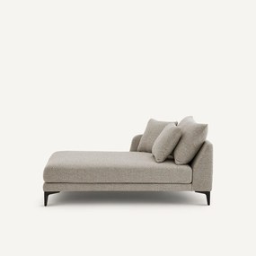 Longchair in structuurmix, MODERNSITE, ontwerp Emmanuel Gallina