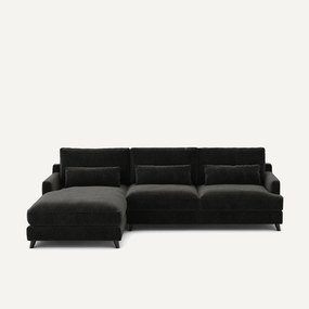 Chenille fluwelen hoekbank, Alwine