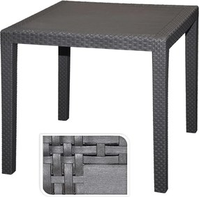 Tuintafel King - 79x79cm - Antraciet