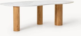 Marmeren eettafel Naruto in organische vorm, in verschillende formaten