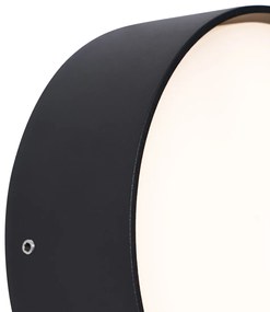 Moderne buiten wandlamp zwart incl. LED IP65 - Dop