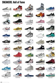Poster Sneakers - Hall of Fame, (61 x 91.5 cm)