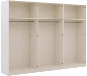 Goossens Kledingkast Easy Storage Ddk, Kledingkast 304 cm breed, 220 cm hoog, 6x draaideur
