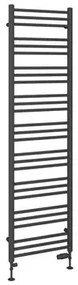 Eastbrook Corinium handdoekradiator 50x180cm 906W antraciet