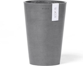 Ecopots bloempot Pisa 14- Rond - Grey - Diameter 14 x H20 cm