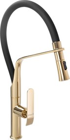 Keukenkraan Rea Castor Black/Gold