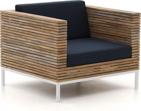 Lounge tuinstoel | ROUGH-D | Hout | Old Teak | Kees Smit Tuinmeubelen