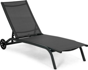 Domani Furniture Bellorio Ligbed Verstelbaar Aluminium Grijs