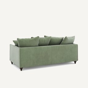 Omvormbare 3-zits fluwelen zetel, Lazare