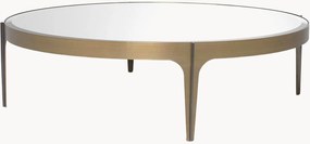 Ronde salontafel Artemisa met spiegelblad