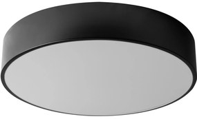 Plafondlamp 50cm Rond Zwart Plafond app644-4c