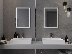 Mexen Taco verlichte badkamer spiegel 50 x 70 cm, LED 6000K, anti-condens - 9805-050-070-611-00