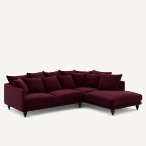 Fluwelen hoekbank, LAZARE