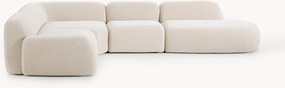 XL modulaire hoekbank Wolke met chaise longue