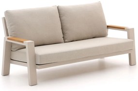 Loungebank Tuin Bellagio | Aluminium | 2 personen | Tuinbank Wit | 190cm | Incl. kussens | Kees Smit Tuinmeubelen