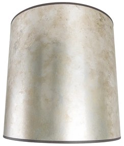 Lampenkap zilver 40/40/40 cilinder / rond