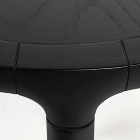 Zuiver Storm Ronde Salontafel Zwart - 55 X 55cm.