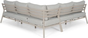 Hoek loungeset  Aluminium Grijs  Lifestyle Garden Furniture Verano