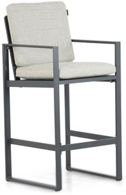 Barstoel Aluminium Grijs-antraciet Lifestyle Garden Furniture Nuno