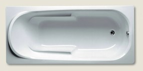 Riho Columbia inbouwbad links/rechts 140x70cm glans wit acryl